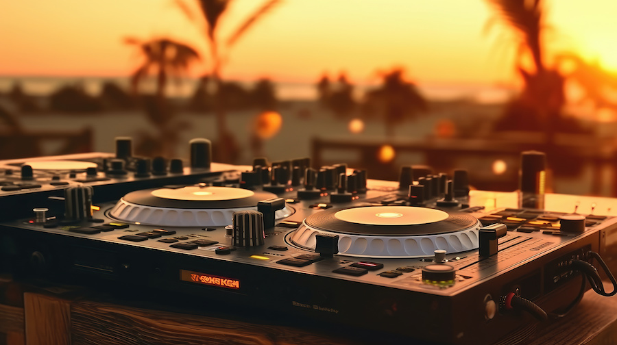 how to dj outdoor events